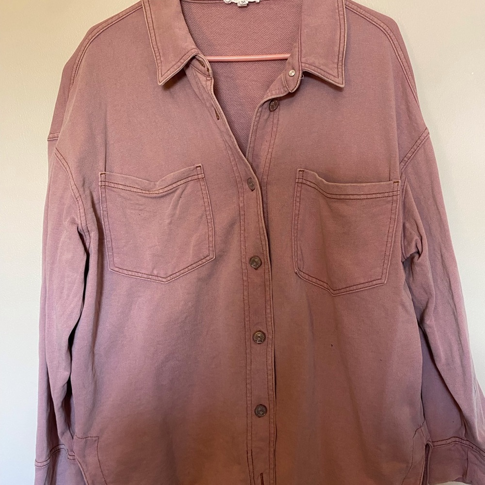 Dusty Pink Lightweight Jacket